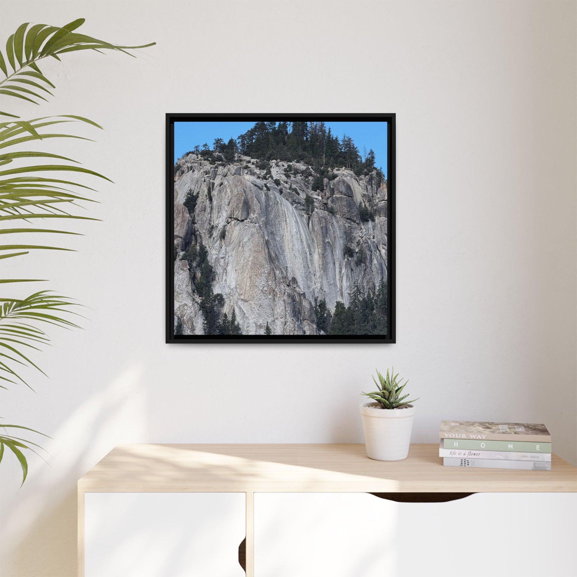 Granite Monument - Unique Stretched Canvas Wall Art - Art By Earth