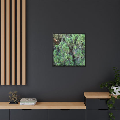 Verdant Whispers - Unique Stretched Canvas Wall Art - Art By Earth