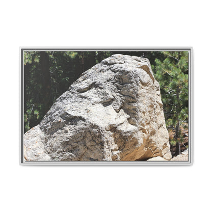 Stone's Silent Whisper - Unique Stretched Canvas Wall Art - Art By Earth