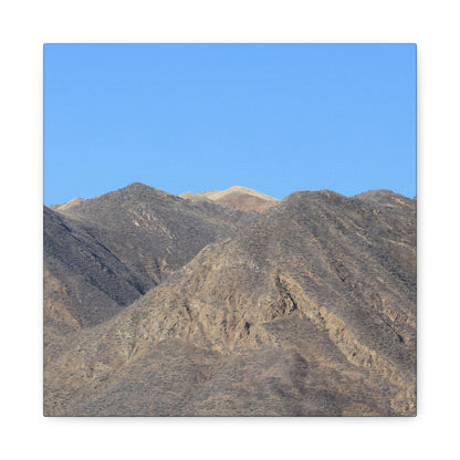 Silent Peaks - Unique Frameless Canvas Wall Art - Art By Earth