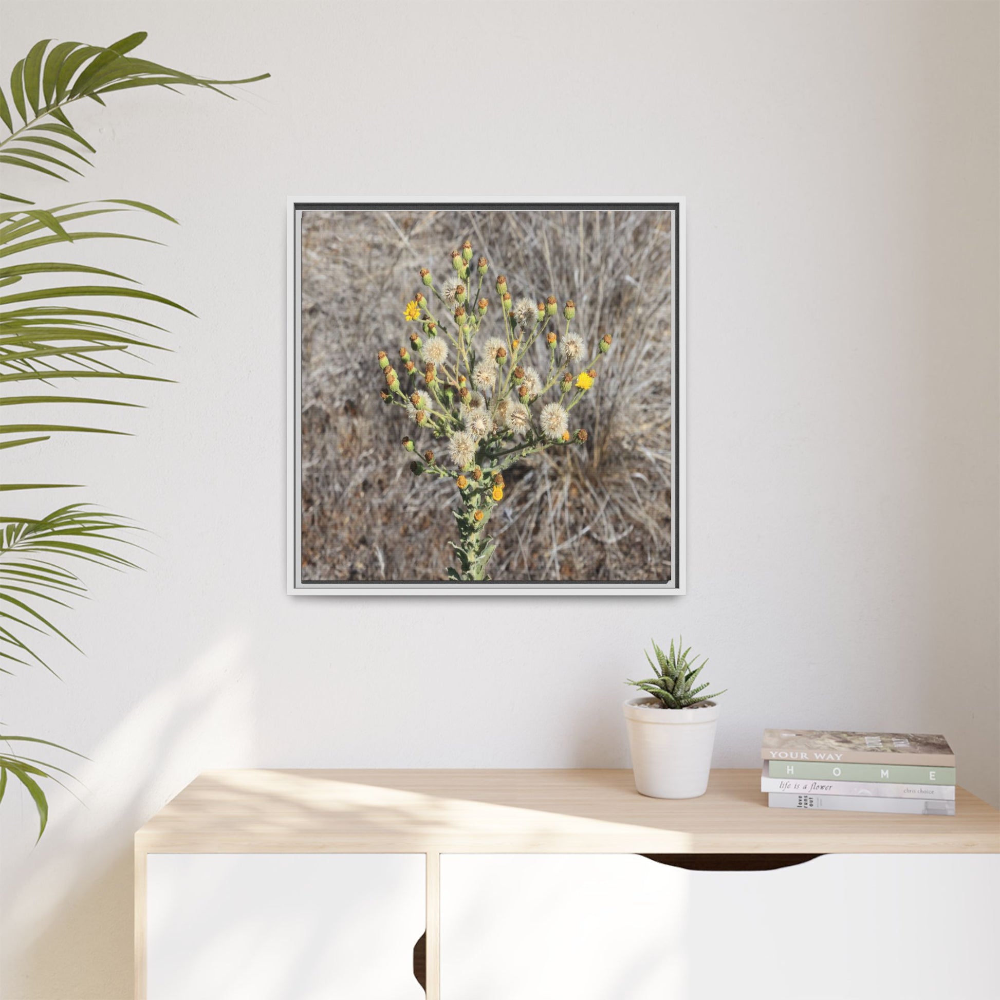 Whispers of the Dry Grass - Unique Stretched Canvas Wall Art - Art By Earth