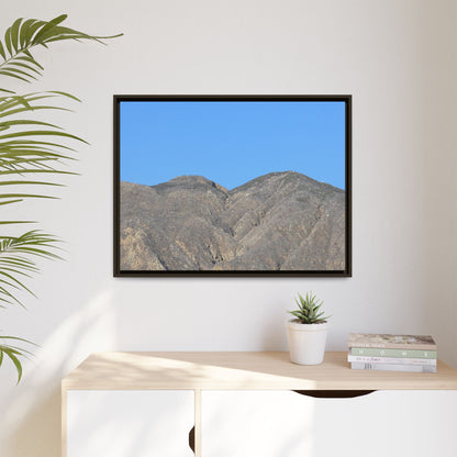 Arid Mountain Breath - Unique Stretched Canvas Wall Art - Art By Earth