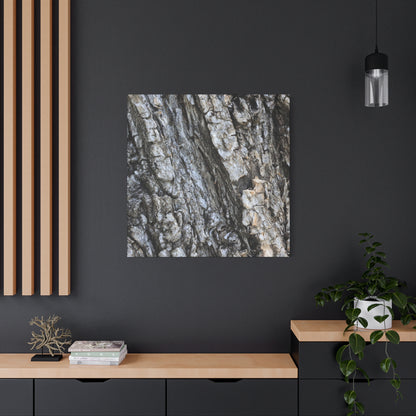 Nature's Rough Embrace - Unique Frameless Canvas Wall Art - Art By Earth