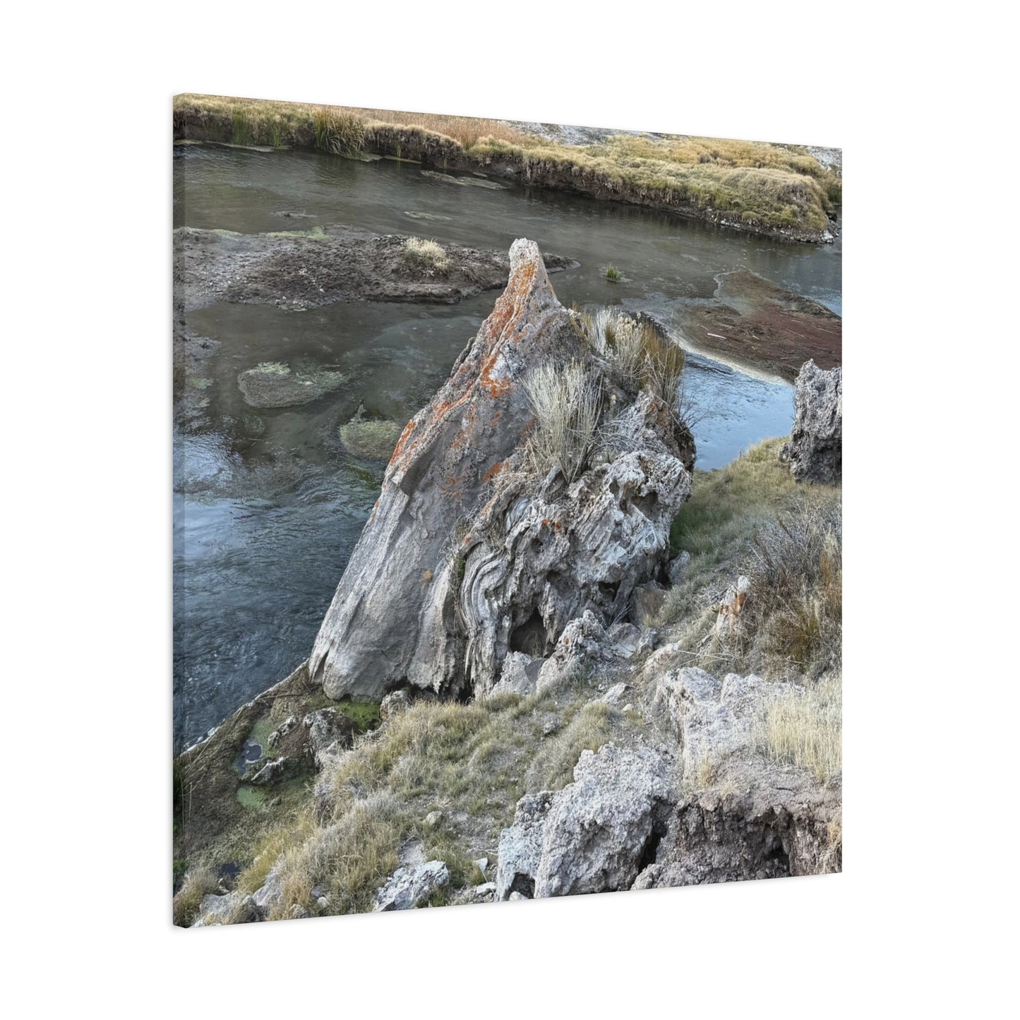 River's Edge - Unique Frameless Canvas Wall Art