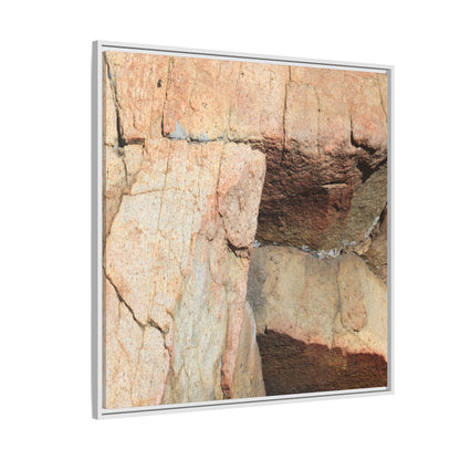Fractured Stone - Unique Stretched Canvas Wall Art - Art By Earth