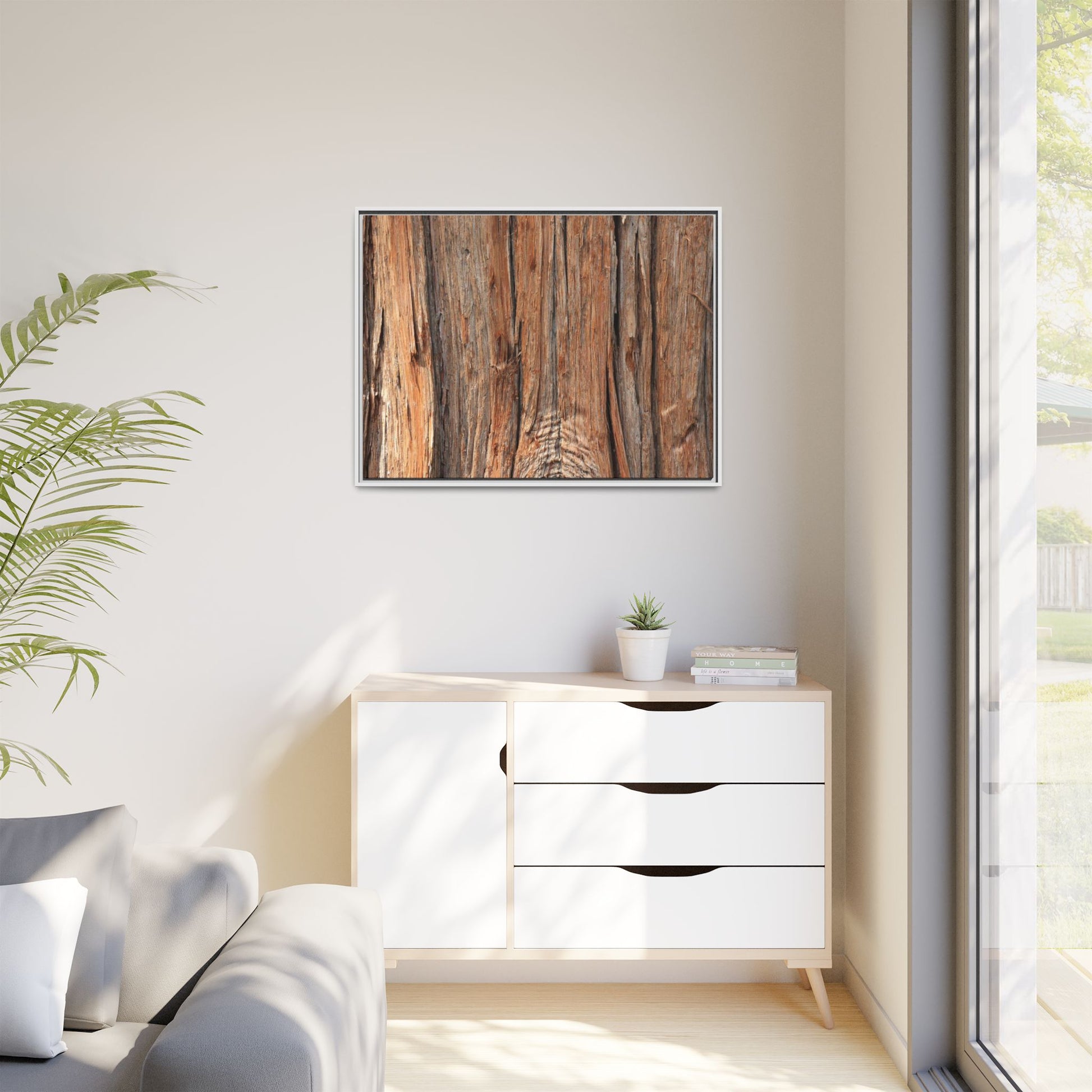 Echoes of Timber - Unique Stretched Canvas Wall Art - Art By Earth