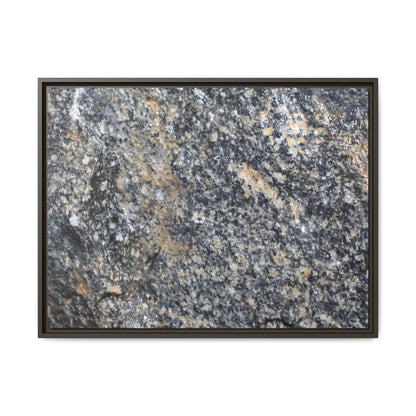 Crystalline Echoes - Unique Stretched Canvas Wall Art - Art By Earth