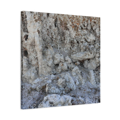 Cracked Earth Whispers - Unique Frameless Canvas Wall Art