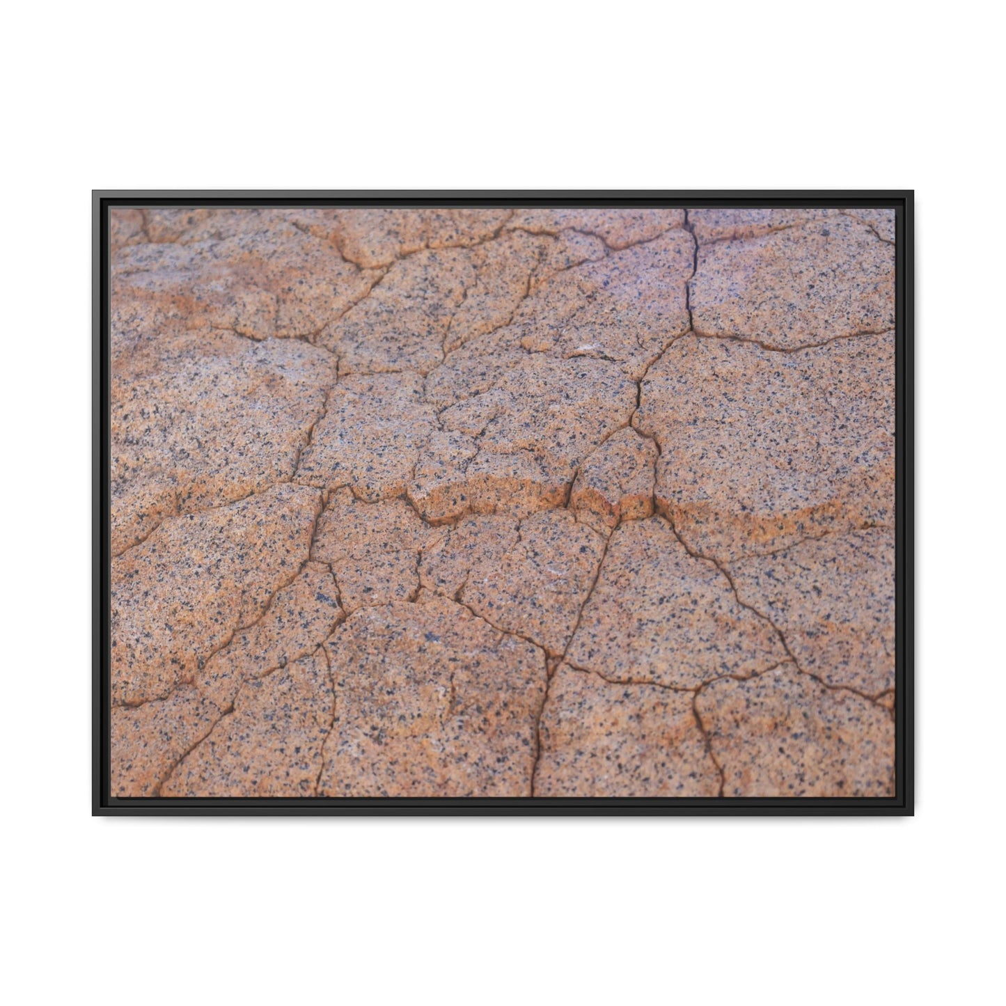 Fragmented Earth - Unique Stretched Canvas Wall Art - Art By Earth