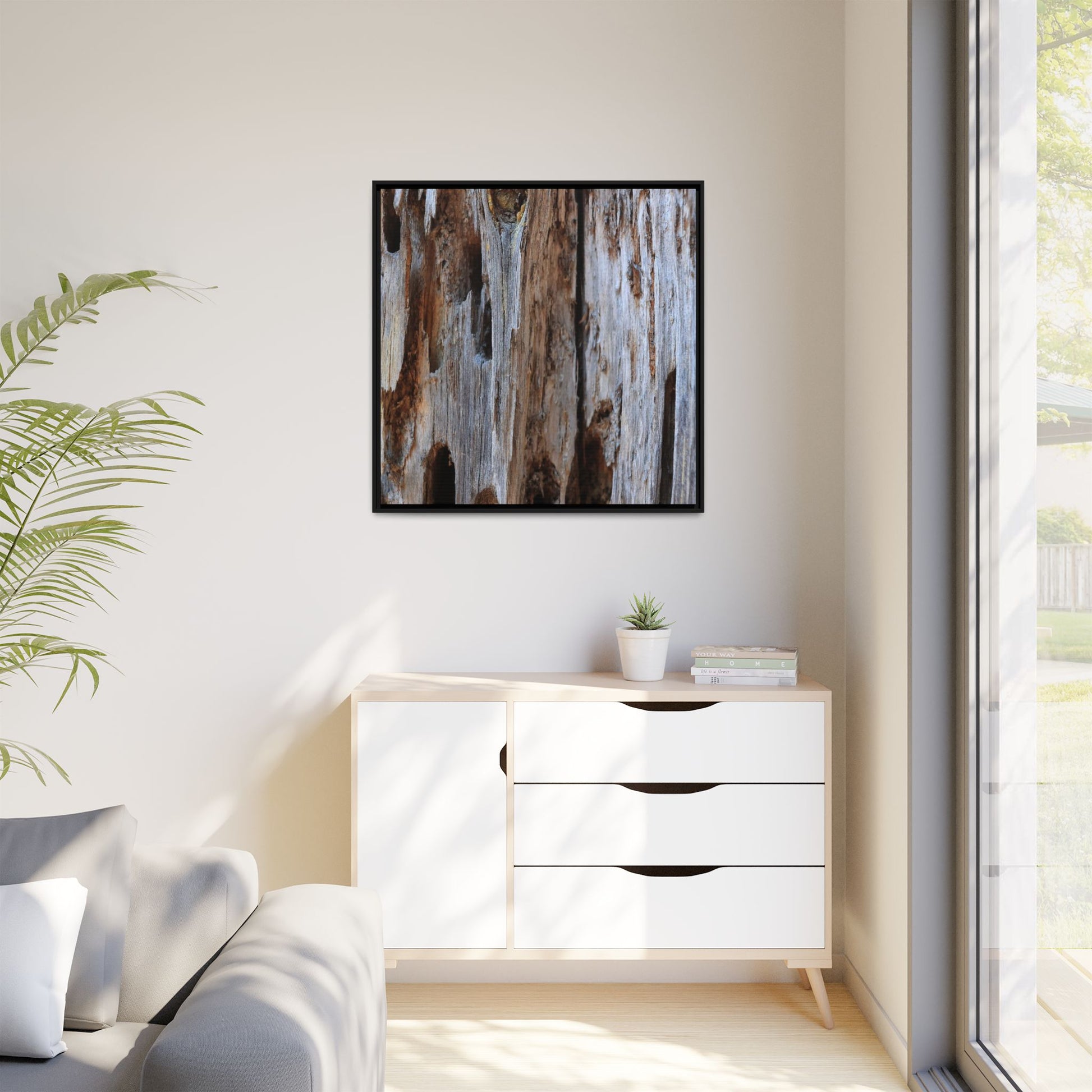 Decaying Splendor - Unique Stretched Canvas Wall Art - Art By Earth