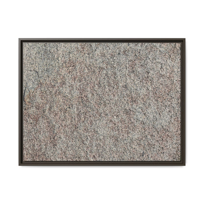 Granular Whispers - Unique Stretched Canvas Wall Art - Art By Earth