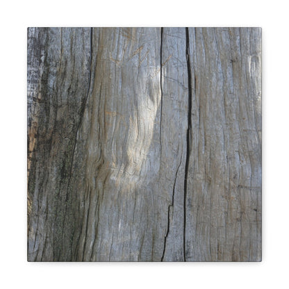 Time's Carved Patterns - Unique Frameless Canvas Wall Art