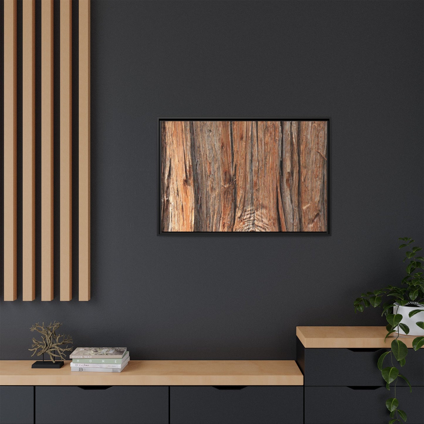 Echoes of Timber - Unique Stretched Canvas Wall Art - Art By Earth