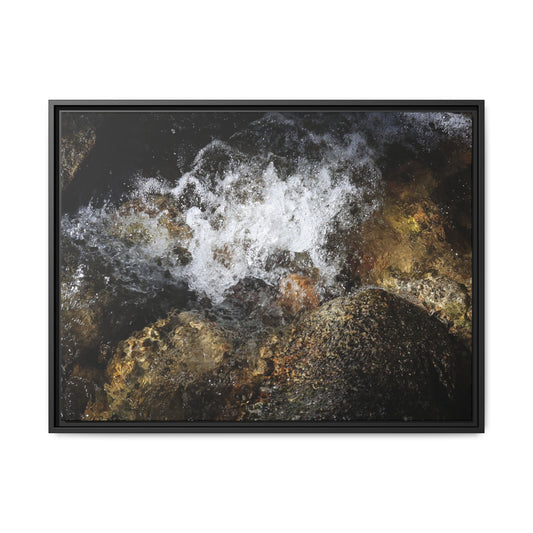 Cascading Momentum - Unique Stretched Canvas Wall Art - Art By Earth
