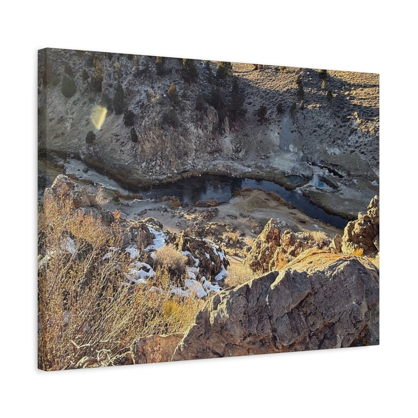 Canyon's Breath - Unique Frameless Canvas Wall Art