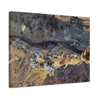 Canyon's Breath - Unique Frameless Canvas Wall Art