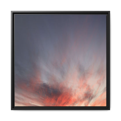 Celestial Blaze - Unique Stretched Canvas Wall Art - Art By Earth