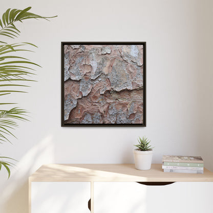 Flaking Serenity - Unique Stretched Canvas Wall Art - Art By Earth