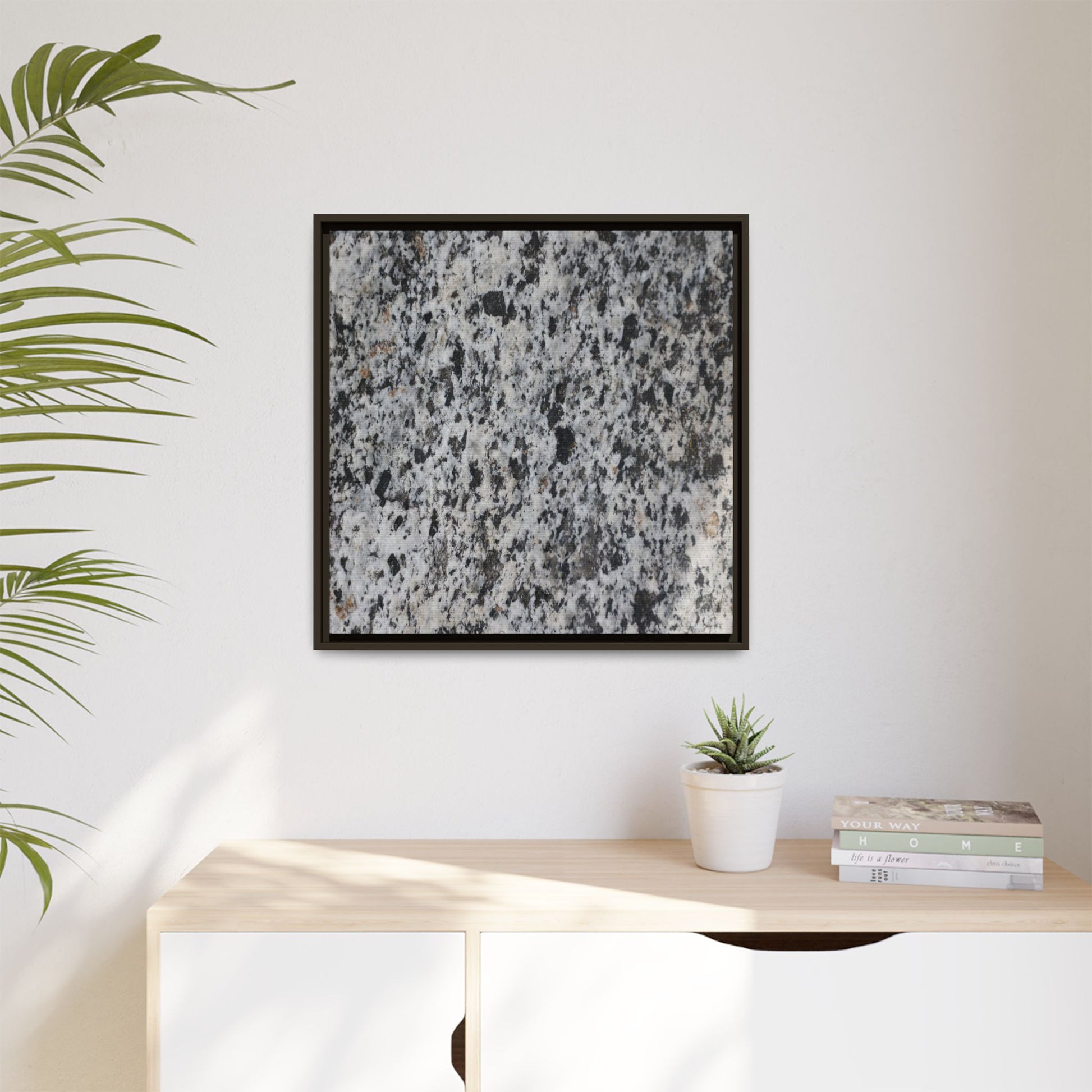 Granite Song - Unique Stretched Canvas Wall Art - Art By Earth