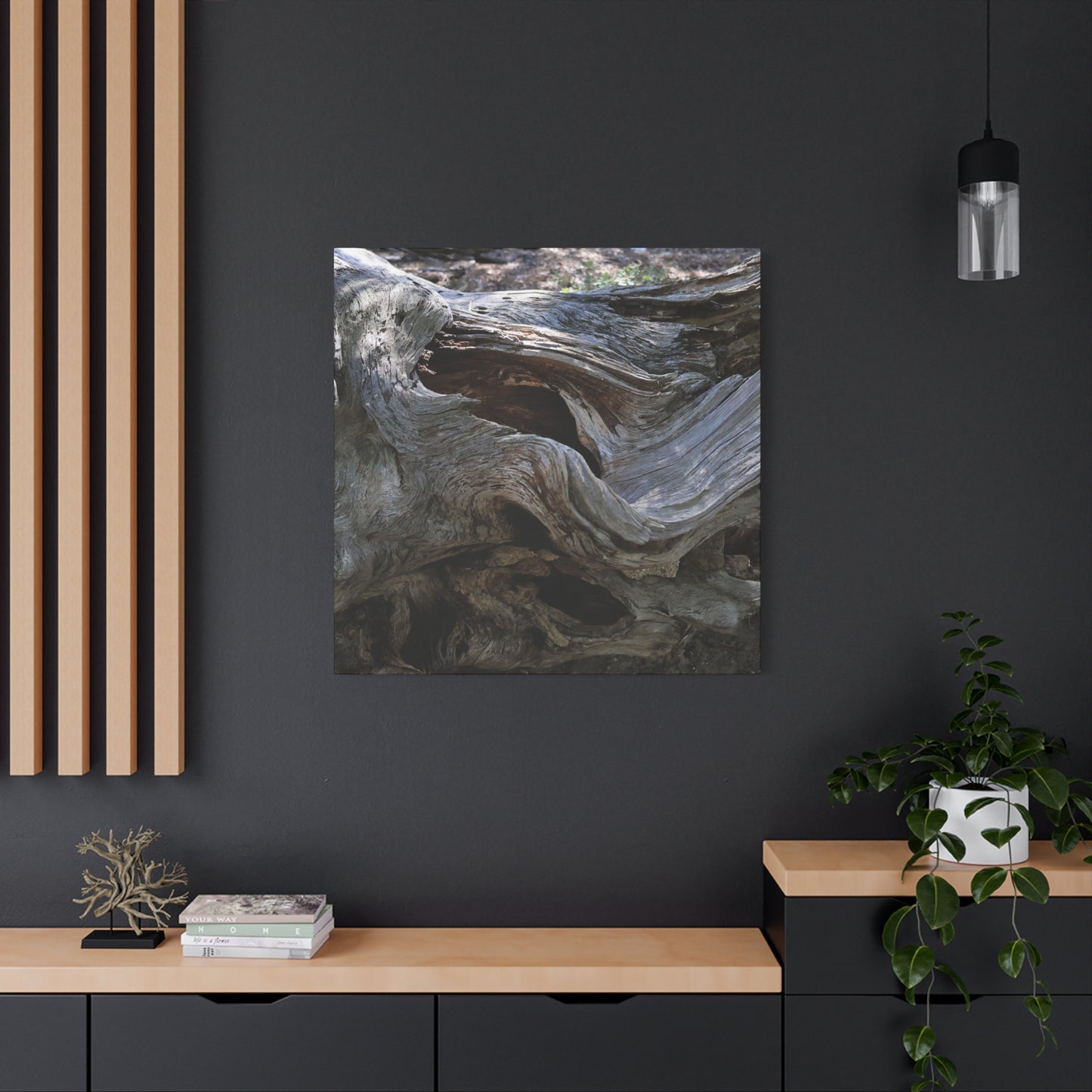 Twisted Fate - Unique Frameless Canvas Wall Art - Art By Earth