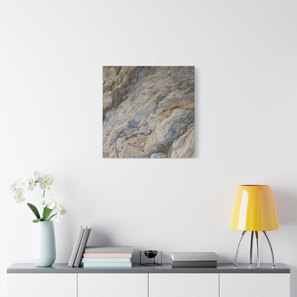 Stone Memory - Unique Frameless Canvas Wall Art - Art By Earth