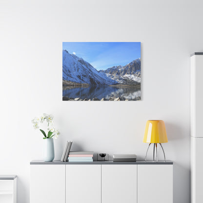 Reflections of Silence - Unique Frameless Canvas Wall Art