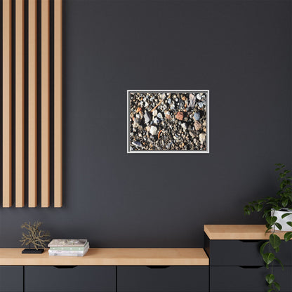 Stones and Soil - Unique Stretched Canvas Wall Art