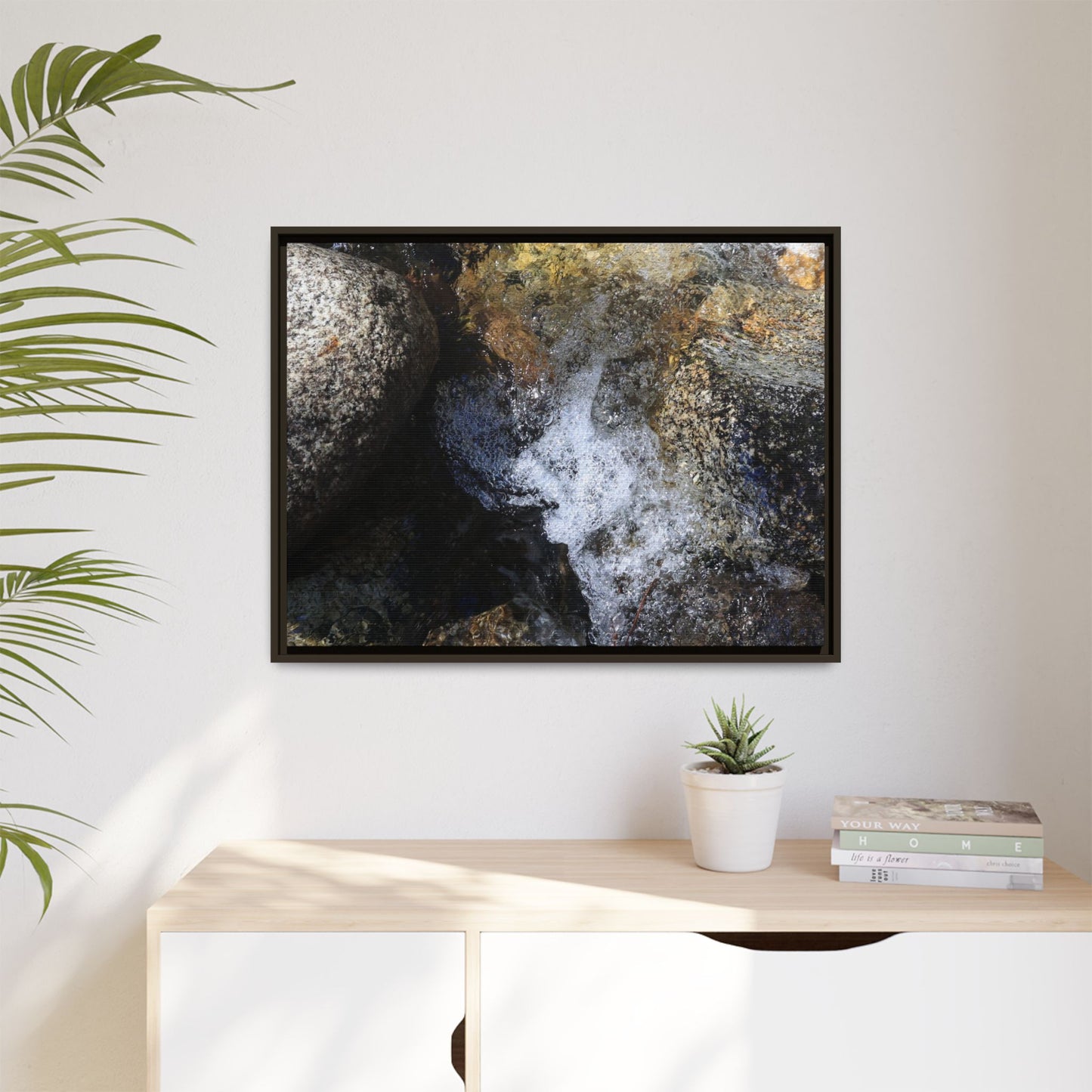 Nature's Turbulence - Unique Stretched Canvas Wall Art - Art By Earth