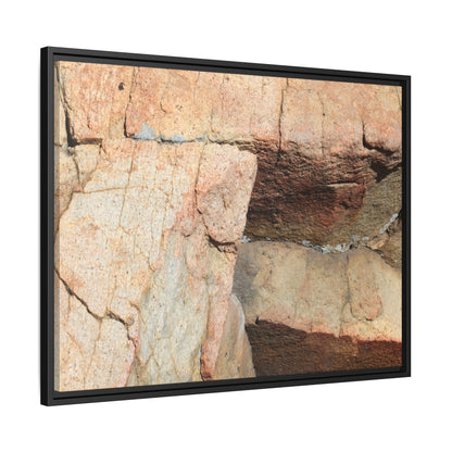 Fractured Stone - Unique Stretched Canvas Wall Art - Art By Earth