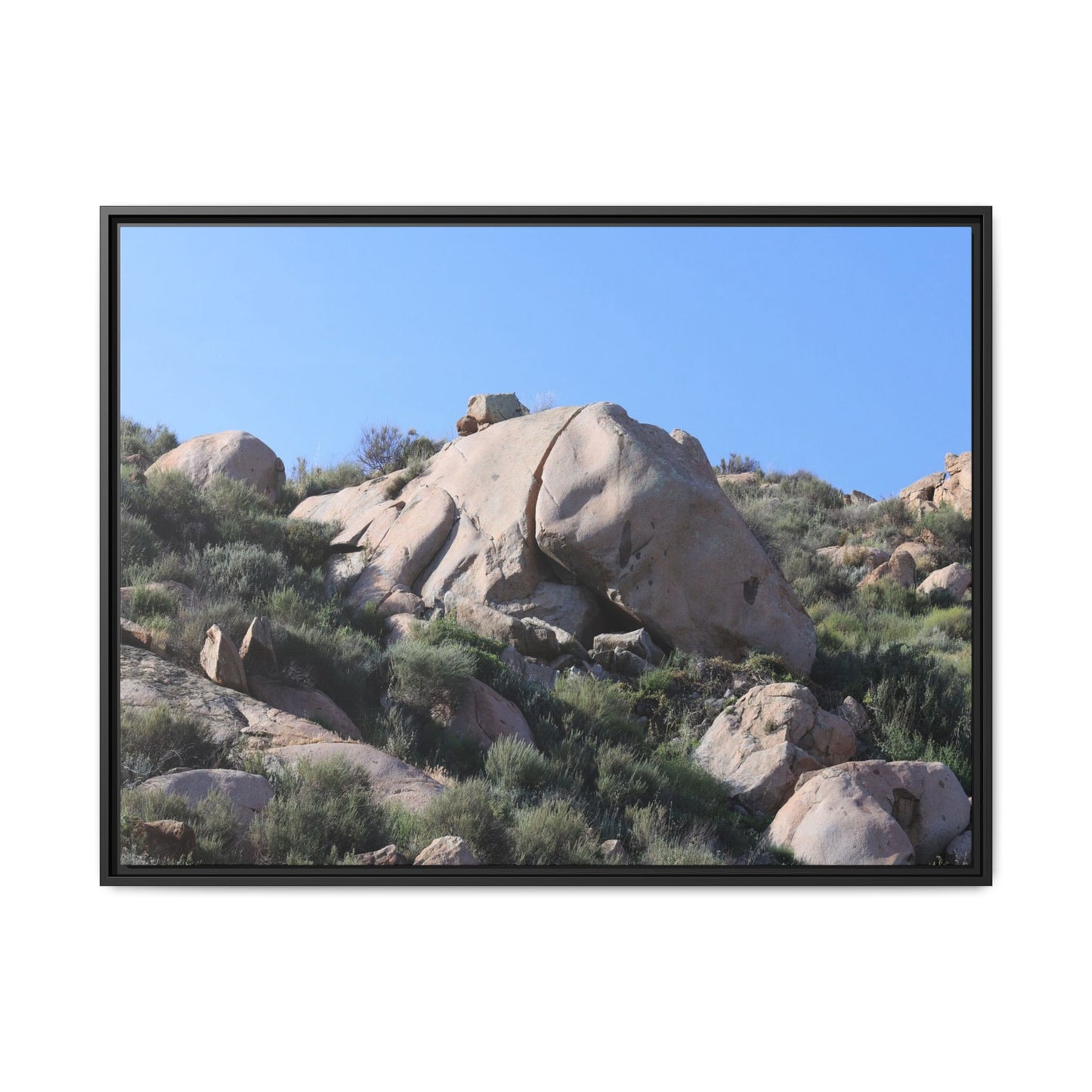 Ancient Stone Landscape - Unique Stretched Canvas Wall Art - Art By Earth