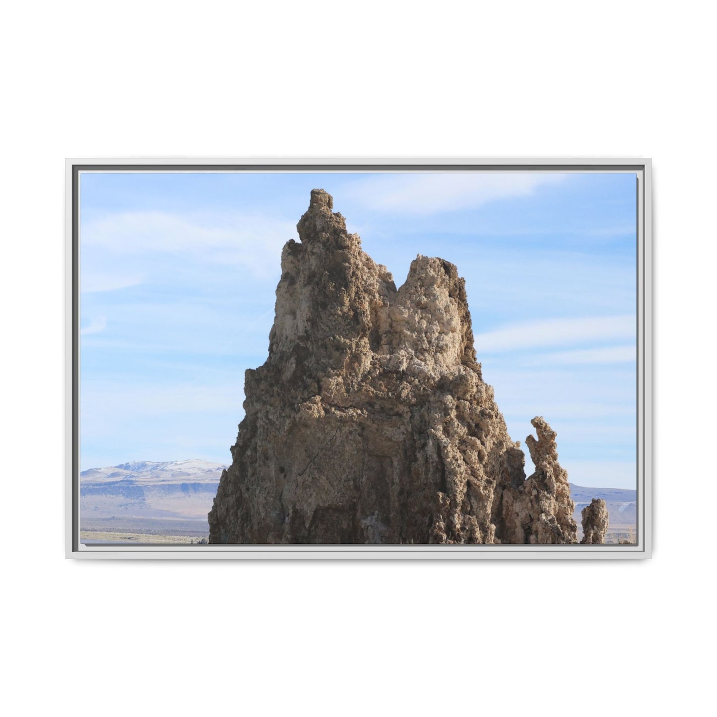 Tufa Towers of Silence - Unique Stretched Canvas Wall Art