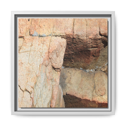 Fractured Stone - Unique Stretched Canvas Wall Art - Art By Earth