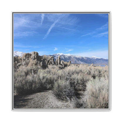 Whispers of the Sagebrush Steppe - Unique Stretched Canvas Wall Art