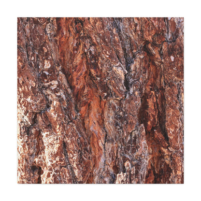 Rust and Ridges - Unique Frameless Canvas Wall Art