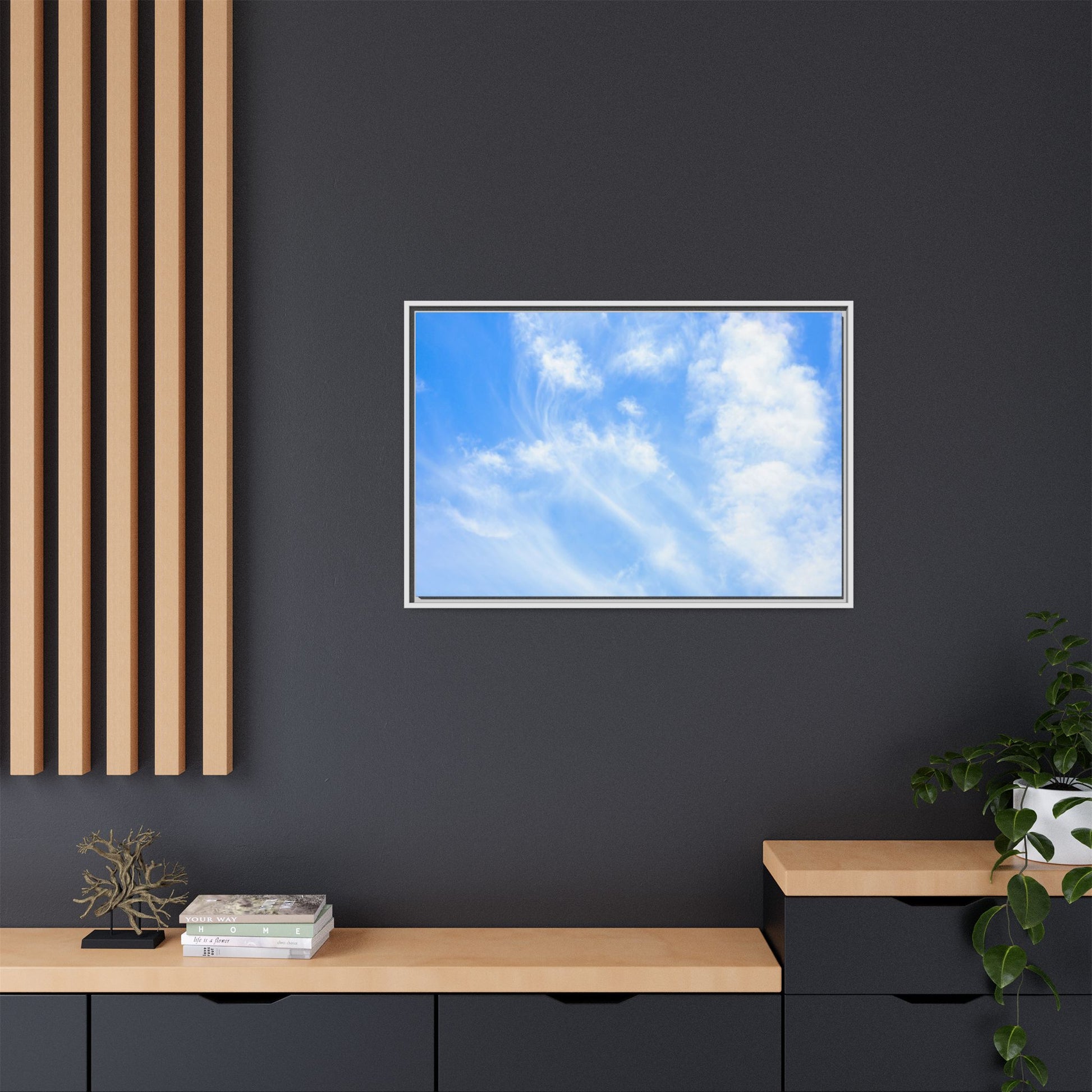 Azure Dreaming - Unique Stretched Canvas Wall Art - Art By Earth