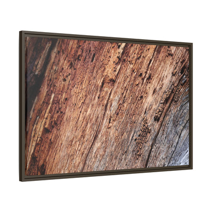 Time's Mark - Unique Stretched Canvas Wall Art - Art By Earth