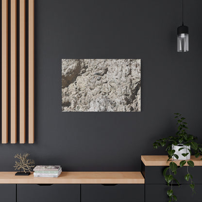 Limestone Symphony - Unique Frameless Canvas Wall Art