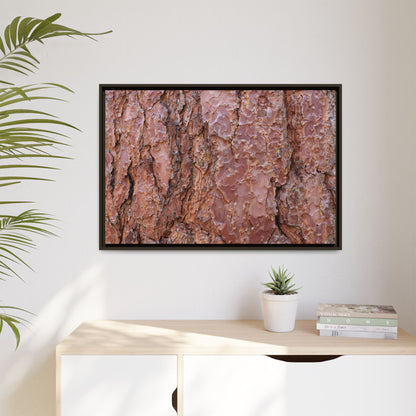 Russet Ridges - Unique Stretched Canvas Wall Art - Art By Earth