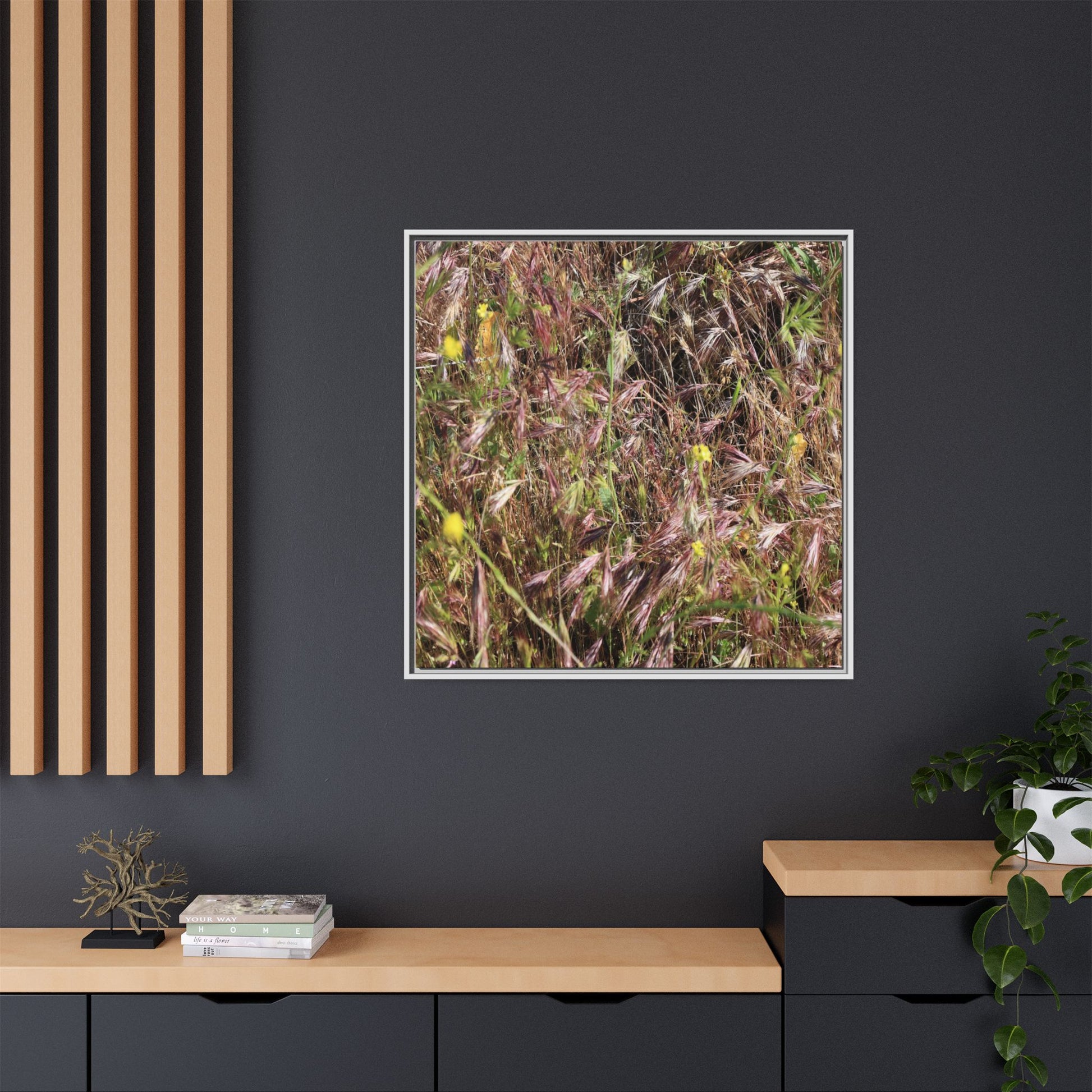 Autumn Meadow - Unique Stretched Canvas Wall Art - Art By Earth