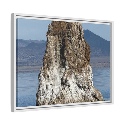 Tufa Tower Reflection - Unique Stretched Canvas Wall Art