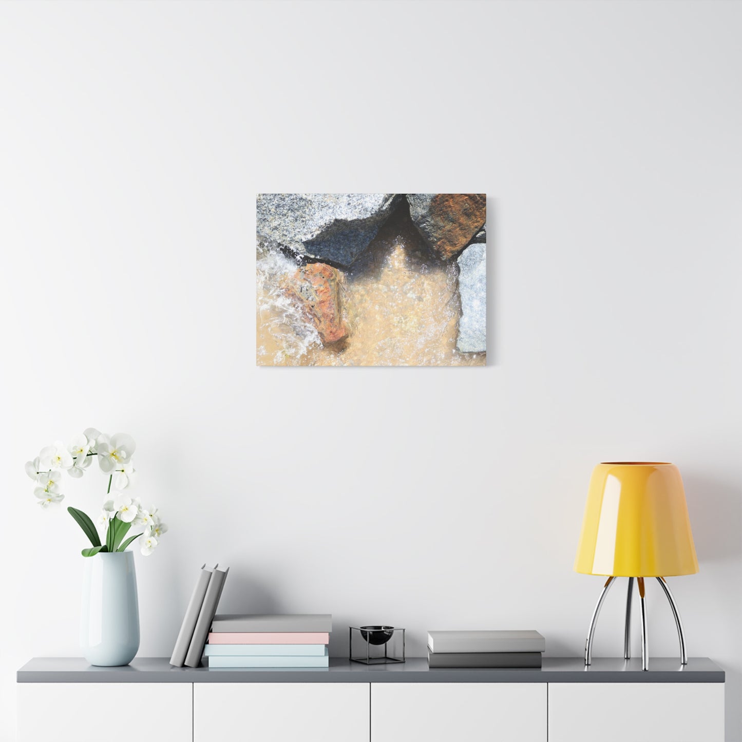 Rocky Embrace - Unique Frameless Canvas Wall Art - Art By Earth