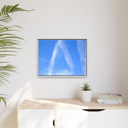 Skyward Whispers - Unique Stretched Canvas Wall Art - Art By Earth