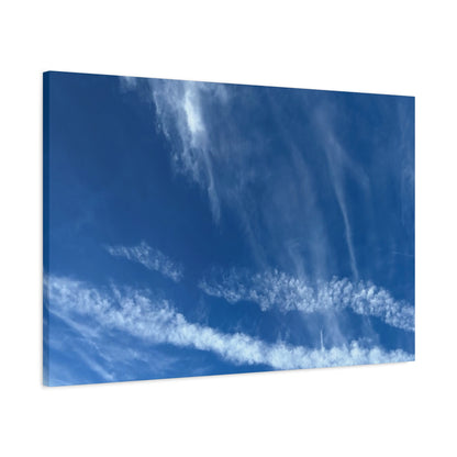 Sky's Poetry - Unique Frameless Canvas Wall Art - Art By Earth
