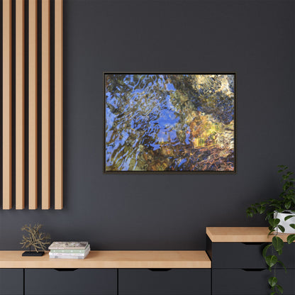 Watery Kaleidoscope - Unique Stretched Canvas Wall Art - Art By Earth