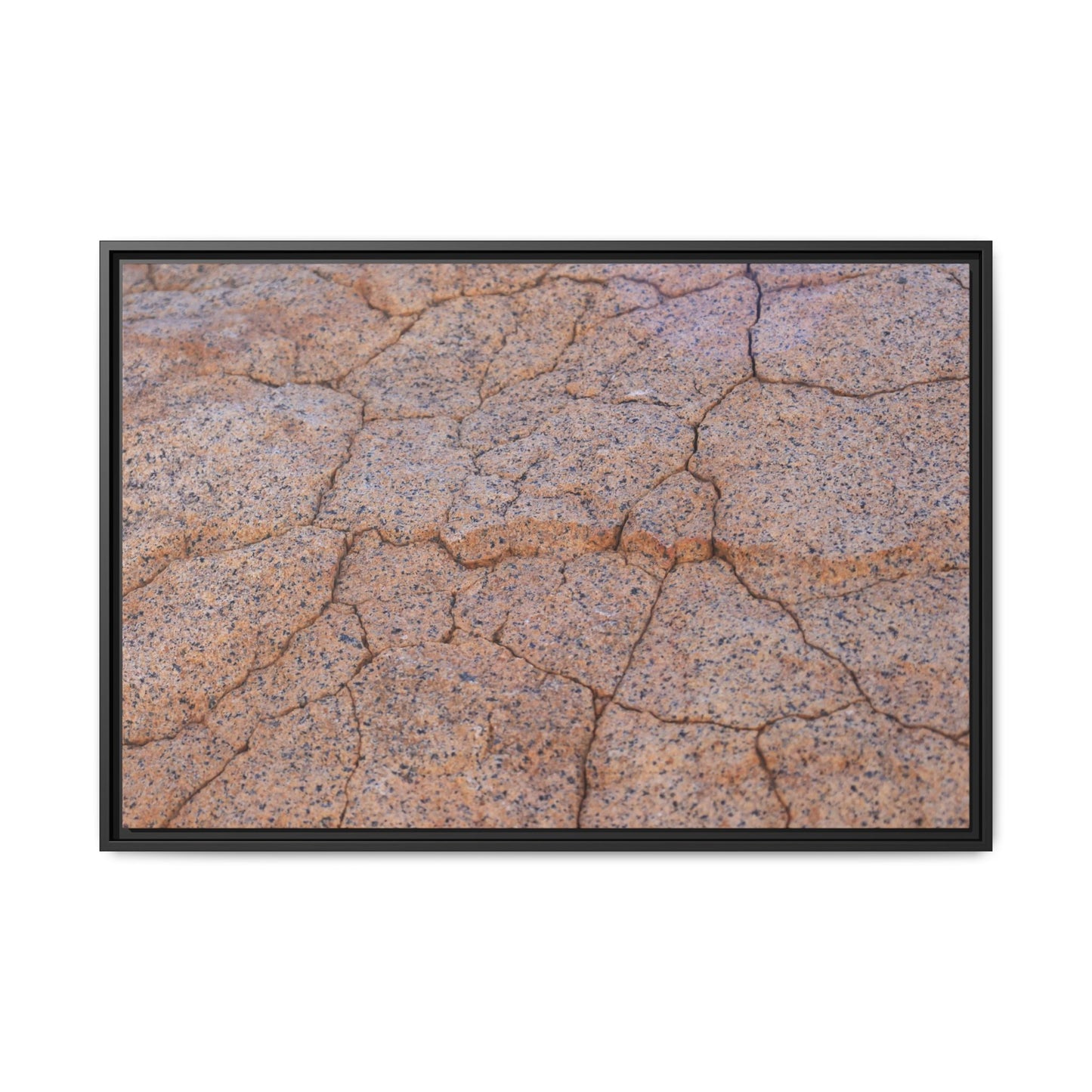 Fragmented Earth - Unique Stretched Canvas Wall Art - Art By Earth