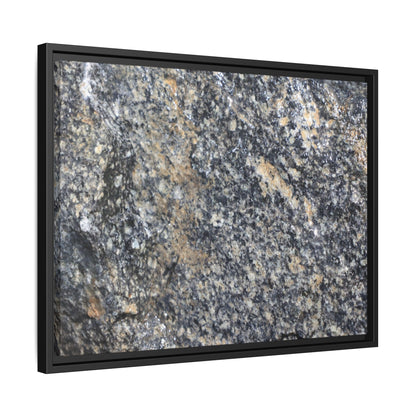 Crystalline Echoes - Unique Stretched Canvas Wall Art - Art By Earth