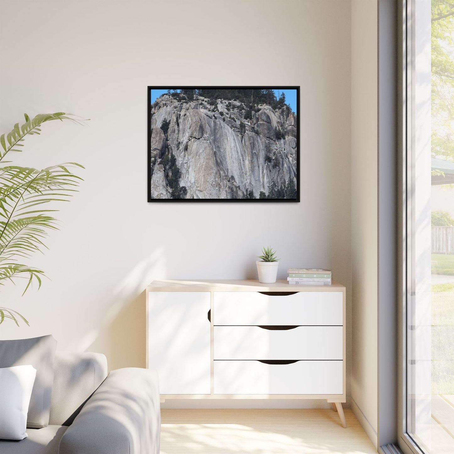 Granite Monument - Unique Stretched Canvas Wall Art - Art By Earth