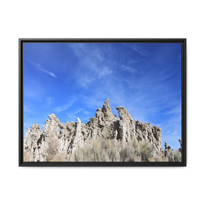 Frozen Sentinels - Unique Stretched Canvas Wall Art