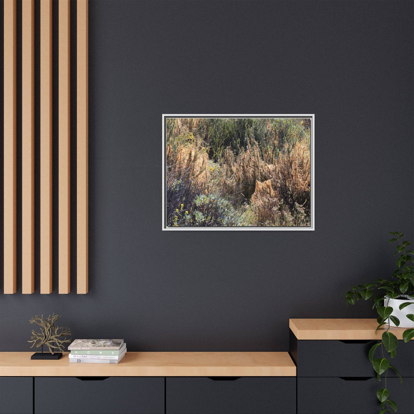 Drought-Stricken Landscape - Unique Stretched Canvas Wall Art - Art By Earth