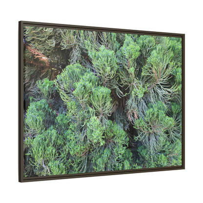 Verdant Whispers - Unique Stretched Canvas Wall Art - Art By Earth